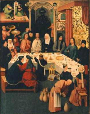 Jheronimus Bosch The Marriage Feast at Cana. oil painting picture